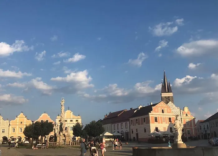 Privat U Cejku Апартаменты Телч